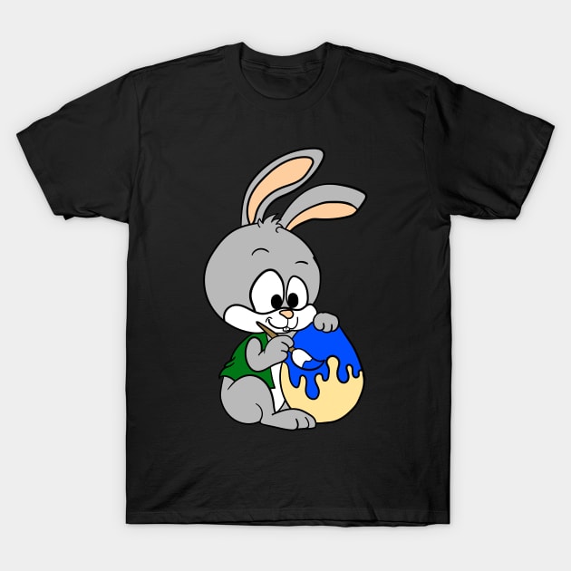 Gray slappy painted an Easter egg T-Shirt by Dominic Becker